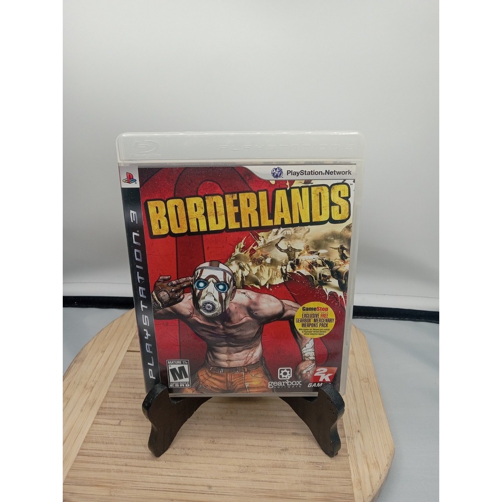Borderlands (Sony PlayStation 3, 2009) PS3 Game No Manual